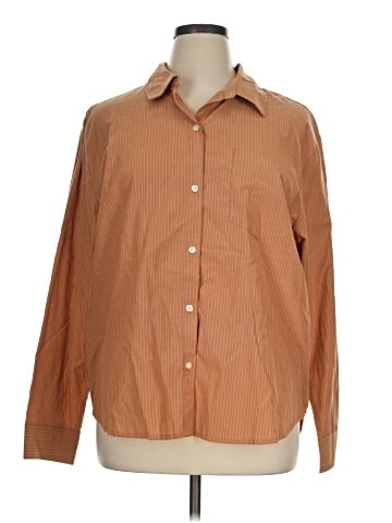 Vanilla Star Long Sleeve Button-Down Shirt (view 1)