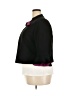 Jessica Howard 100% Polyester Color Block Black Jacket Size 18 - photo 5