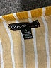 Love 100% Rayon Stripes Yellow Romper Size S - photo 4