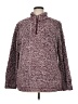 Weatherproof 100% Polyester Tweed Burgundy Pullover Sweater Size XL - photo 1