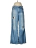 Gap Hearts Blue Jeans Size 8R - photo 1
