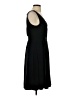 Lands' End Solid Black Cocktail Dress Size XS - photo 4
