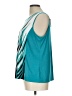 Bob Mackie Teal Sleeveless Blouse Size L - photo 5
