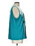Bob Mackie Teal Sleeveless Blouse Size L - photo 4