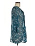 Kimchi Blue 100% Polyester Teal 3/4 Sleeve Blouse Size M - photo 4