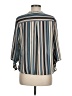 W5 100% Polyester Teal 3/4 Sleeve Blouse Size M - photo 2