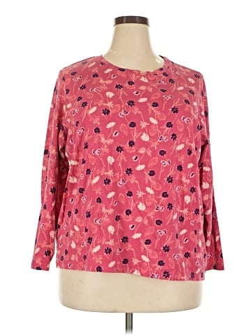 Lands' End 3/4 Sleeve T-Shirt (view 1)