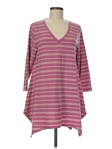 Garnet Hill 3/4 Sleeve Top (view 1)