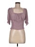 Altar'd State Purple Short Sleeve Top Size M - photo 1