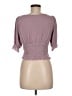 Altar'd State Purple Short Sleeve Top Size M - photo 2