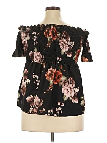 Boohoo Short Sleeve Blouse (view 2)