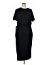 SPANX Solid Black Casual Dress Size 1X - photo 1