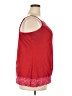 Maurices 100% Polyester Red Sleeveless Top Size 20 (2) - photo 4