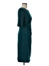 Connected Apparel Solid Teal Cocktail Dress Size 8 - photo 4