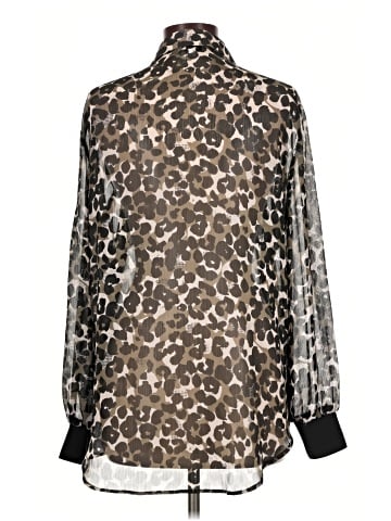 DKNY Long Sleeve Blouse (view 2)