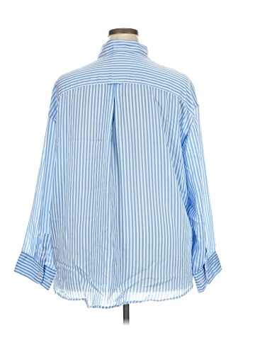 H&M 3/4 Sleeve Button-Down Shirt (view 2)