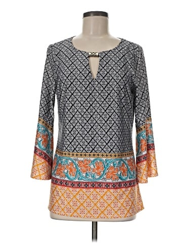 New Directions 3/4 Sleeve Blouse (view 1)