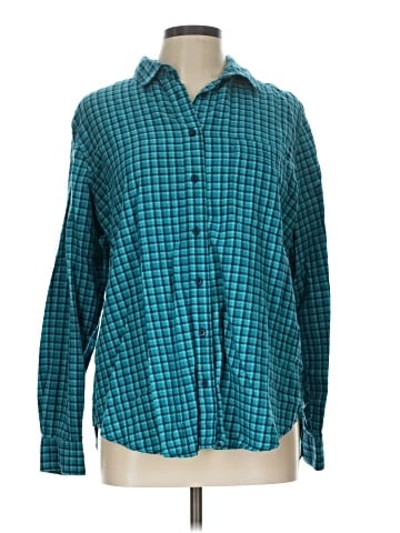 St. John's Bay Long Sleeve Button-Down Shirt (view 1)