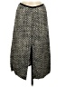 Isabel Marant Chevron-herringbone Black Wool Skirt Size EU (FR) 38 / US 6 - photo 1
