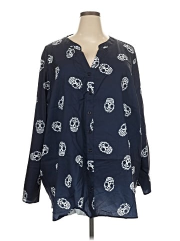BLOOMCHIC Long Sleeve Blouse (view 1)