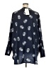 BLOOMCHIC Blue Long Sleeve Blouse Size 28 - photo 2