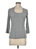 Grace Gray 3/4 Sleeve Top Size M - photo 1