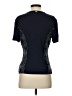 St. John Blue Short Sleeve Top Size S - photo 2