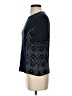 St. John Blue Short Sleeve Top Size S - photo 5