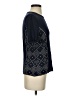 St. John Blue Short Sleeve Top Size S - photo 4