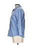 IZOD Blue 3/4 Sleeve Button-Down Shirt Size L - photo 5