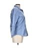 IZOD Blue 3/4 Sleeve Button-Down Shirt Size L - photo 4