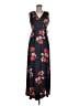 Nina Leonard Floral Blue Casual Dress Size M - photo 1