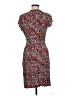 Laundry by Design Print Brown Cocktail Dress Size 6 - photo 2
