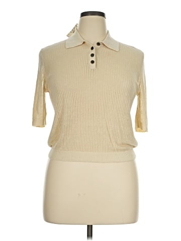 Madewell Short-Sleeve Polo Sweater Tee (view 1)