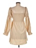 Shein 100% Polyester Solid Tan Casual Dress Size 6 - photo 2