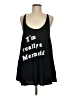 Wildfox 100% Cotton Black Tank Top Size Med (2 or M) - photo 1