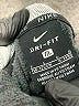Nike 100% Polyester Gray Zip Up Hoodie Size 7/L - photo 3
