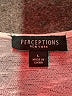 Perceptions White Cardigan Size L - photo 7
