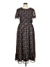 Gilli 100% Polyester Paisley Brown Casual Dress Size XL - photo 1