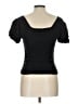 Hot Topic Black Short Sleeve Top Size Lg (0) - photo 2