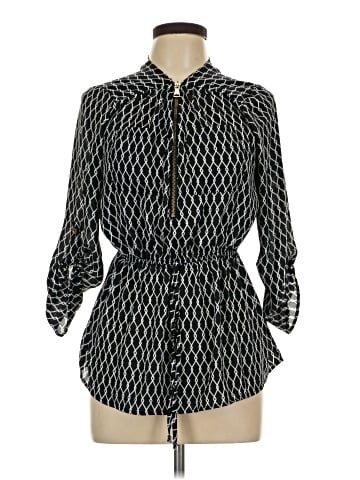 J for Justify 3/4 Sleeve Blouse (view 1)
