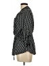 J for Justify Black 3/4 Sleeve Blouse Size L - photo 5