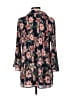 Sunny Leigh 100% Polyester Black Long Sleeve Blouse Size M - photo 2