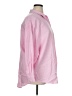 Old Navy 100% Cotton Color Block Pink Long Sleeve Button-Down Shirt Size XL - photo 4