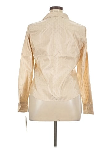 Jones New York Collection Long Sleeve Silk Top (view 2)
