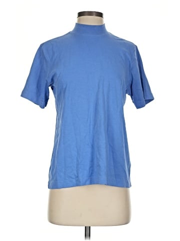 Lands' End Short Sleeve Turtleneck (view 1)
