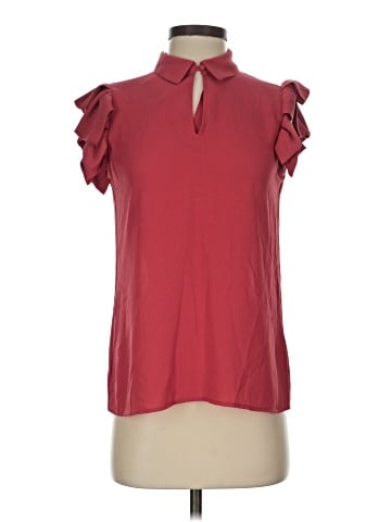 T Tahari Short Sleeve Blouse (view 1)