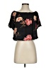 O'Neill 100% Viscose Black Short Sleeve Blouse Size S - photo 1