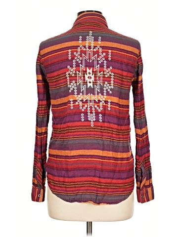 Material Girl Long Sleeve Button-Down Shirt (view 2)