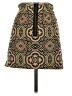 Topshop Jacquard Gold Brown Casual Skirt Size 0 - photo 2